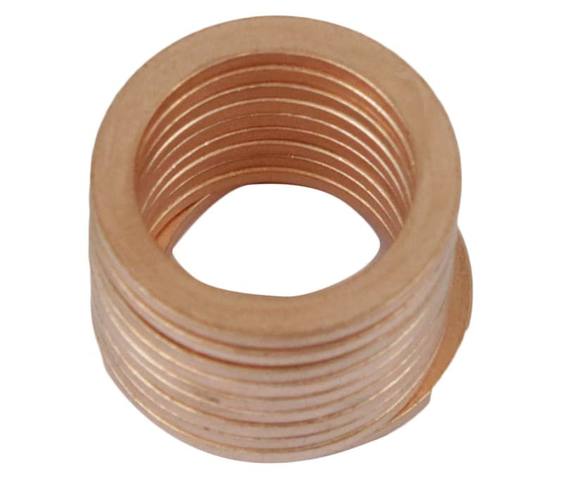 Proflow Copper Washer 14mm, 10 Pack