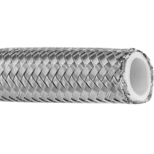 Proflow Stainless Steel Braided PTFE Hose -12AN 25m Roll Bulk