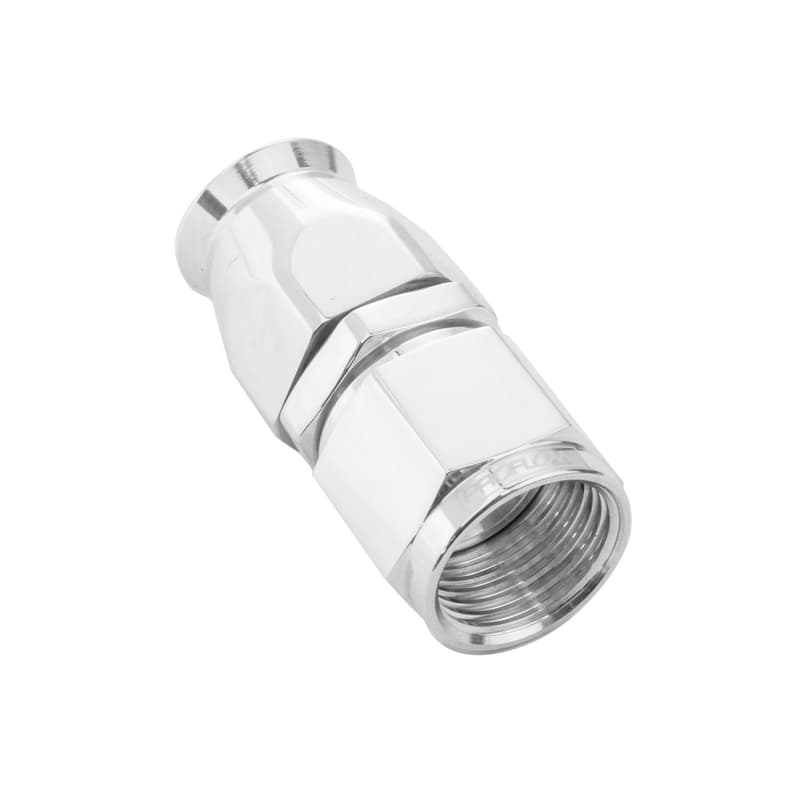 Proflow Aluminium Straight Hose End Hose End -12AN For PTFE, Polished