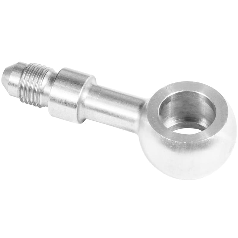 Proflow Stainless Steel Chrome Straight Banjo Brake Hose End 12mm To -03AN Male