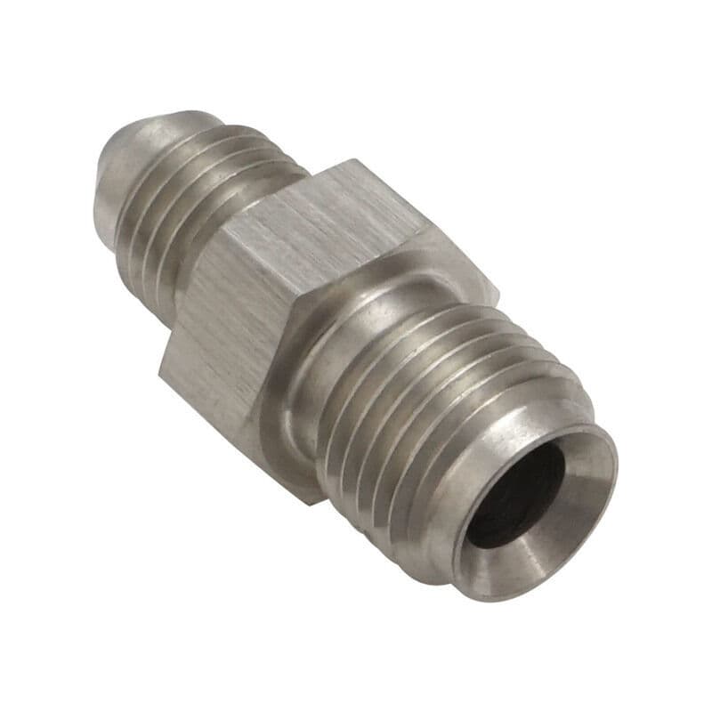 Proflow Stainless Brake Adaptor Male M12 x 1.0 Inverted Seat To -03AN