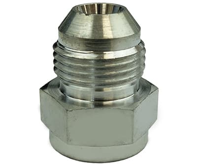 Proflow Female 1/2in. x 20 Inverted Flare To Male -06AN Steel Adaptor