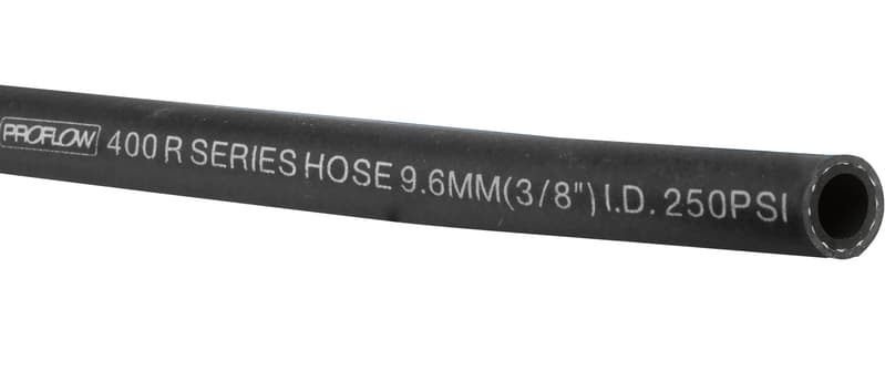 Proflow Black Push Lock Hose -08AN (1/2") 1 Metre Length Bulk