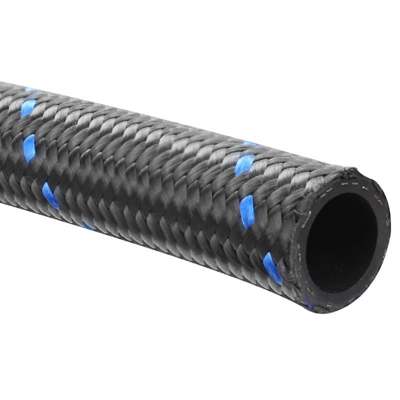 Proflow Hose, Black Nylon Braided -10AN, 5/8in, 5 Metre Length