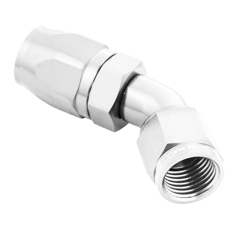 Proflow Fitting Hose End 30 Degree Full Flow -16AN, Polished