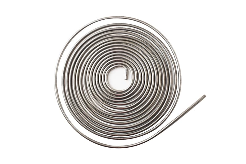Proflow Stainless Steel 5/16in. Fuel/Vacuum Line Tube, 20Ft Coil