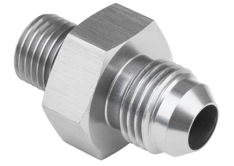 Proflow Fitting Adaptor Male M12 x 1.25mm To Fitting Adaptor Male -03AN, Silver