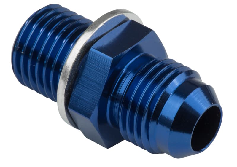 Proflow Fitting Adaptor Male M14 x 1.50mm To Fitting Adaptor Male -08AN, Blue