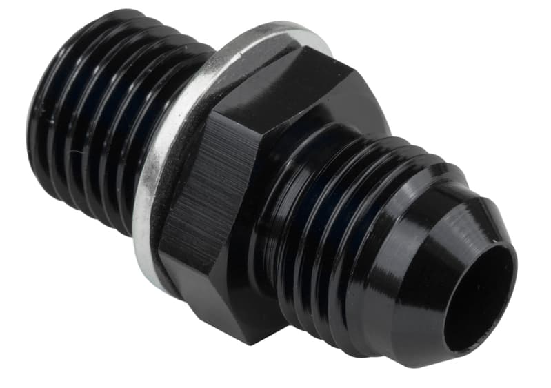Proflow Fitting Adaptor Male M14 x 1.50mm To Fitting Adaptor Male -08AN, Black