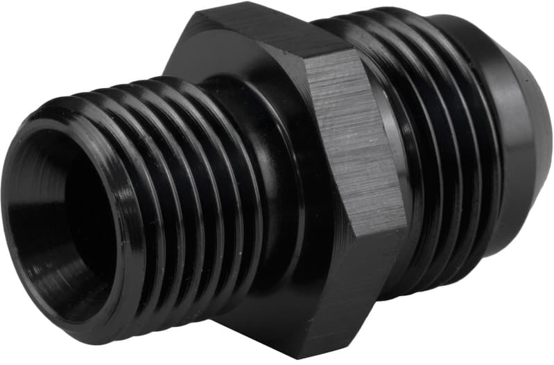 Proflow Fitting Adaptor Male M16 x 1.50mm To Fitting Adaptor Male -08AN, Black
