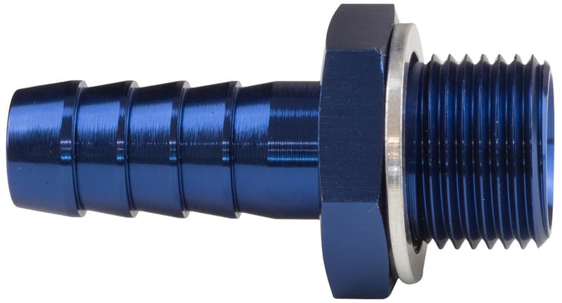 Proflow Fitting Adaptor Male M18 x 1.50mm To 1/2in. in. Barb, Blue