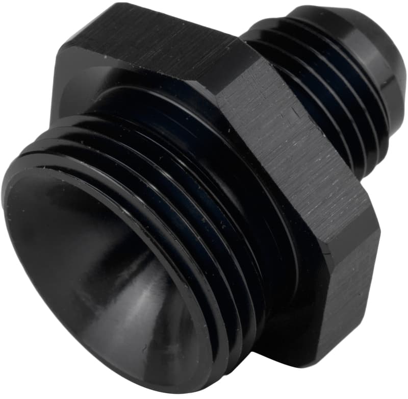 Proflow Fitting Adaptor Male M22 x 1.50mm To Fitting Adaptor Male -12AN, Black