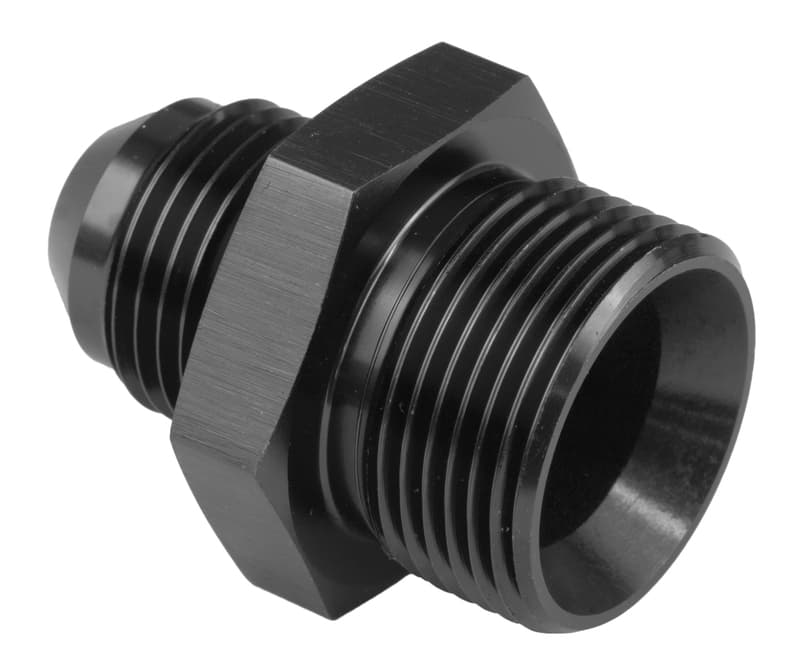 Proflow Fitting Adaptor Male M24 x 1.50mm To Fitting Adaptor Male -08AN, Black