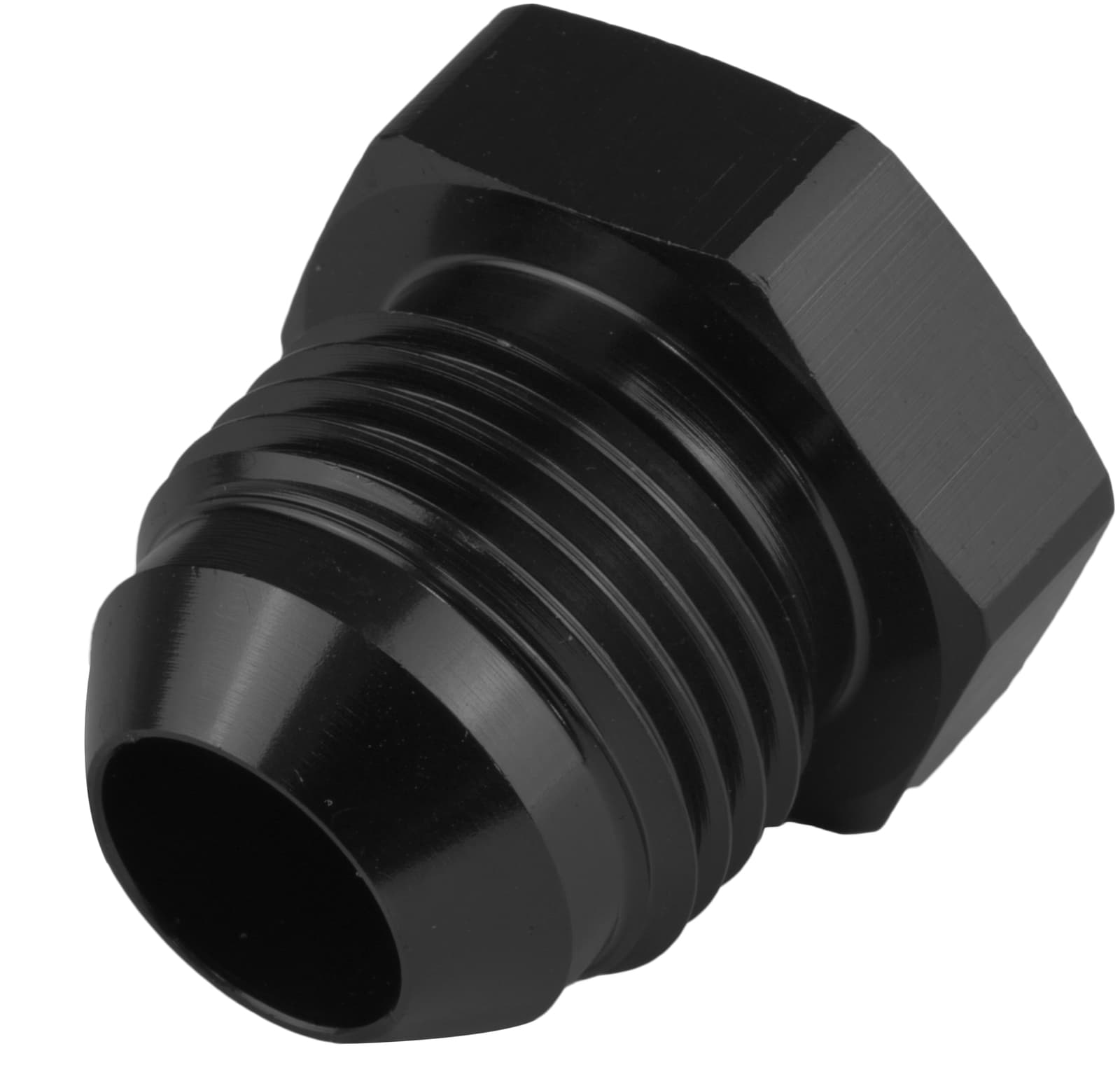 Proflow Adaptor Fitting Plug -16AN, Black