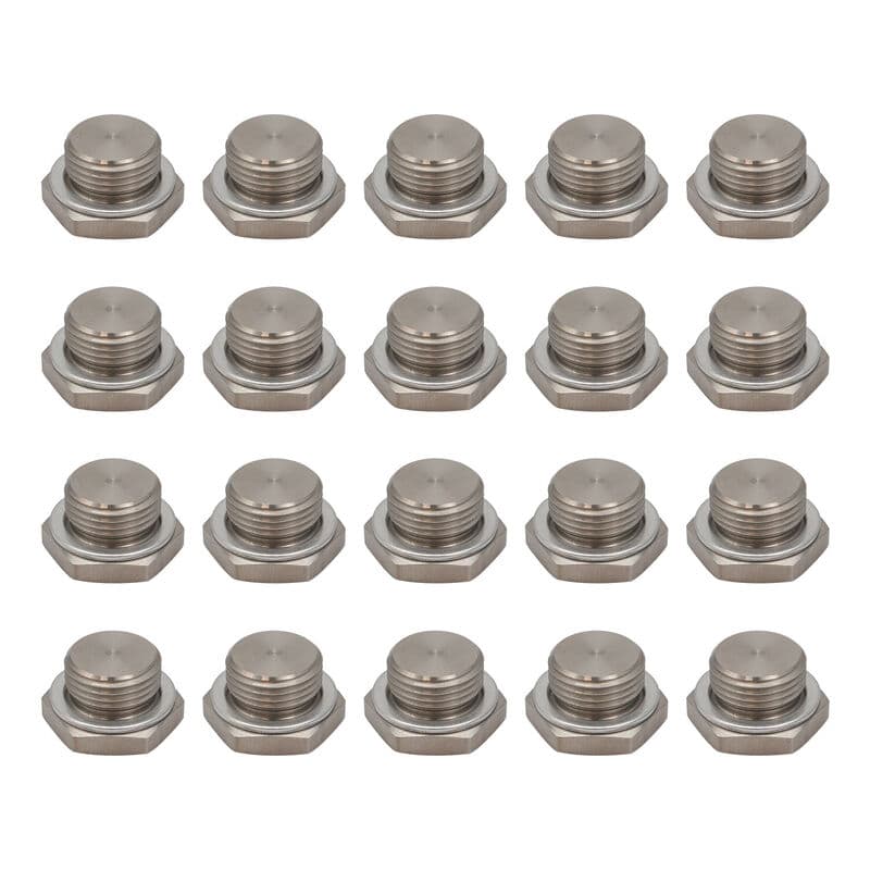 Proflow Fitting Oxy Sensor Bung Stainless Steel M18x1.5, Bulk Pack 20pc