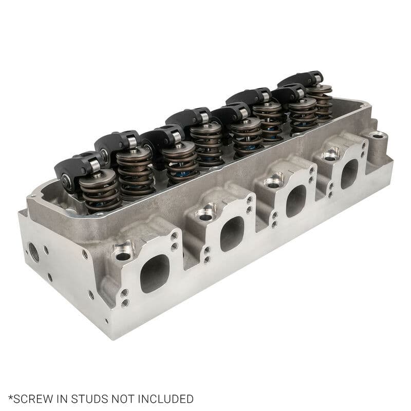 Proflow Cylinder Heads & Rocker kit, AirMax 200, Assembled Aluminium, Ford Cleveland , 2V 68cc Chamber, 205cc Intake Runner & Aluminium Rockers Pair