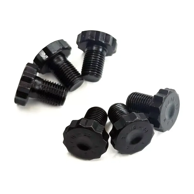 Proflow Bolt Kit, Flexplate Chev SB & BB 265-454 & Ford 289-460 V8, 7/16"-20 x .6875 uhl, Kit