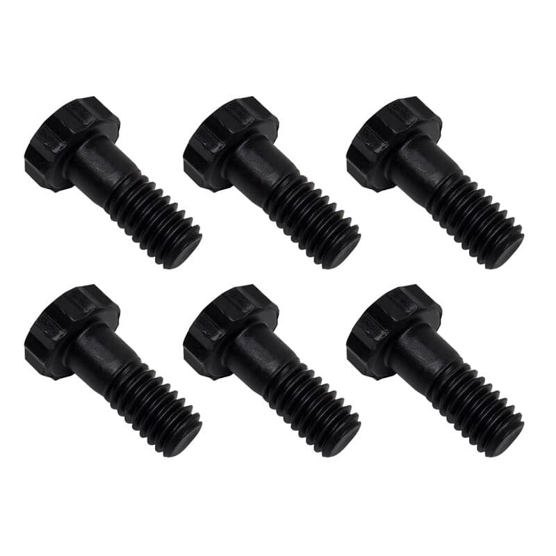 Proflow Bolt Kit, Clutch Pressure plate, Ford 289-460 V-8, Pro Series, 5/16"-18 X 0.767" UHL, 1/2" wrenching, 200,000 psi, Set of 6