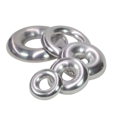 Proflow Tube, Air /Exhaust Mild Steel Half Donut 2-1/8in. (54mm) 2.03mm Wall
