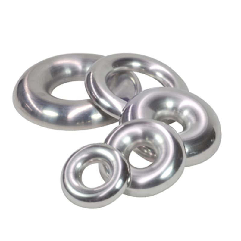 Proflow Tube, Air /Exhaust Stainless Steel Half Donut 2.0in. (51mm) 2.03mm Wall