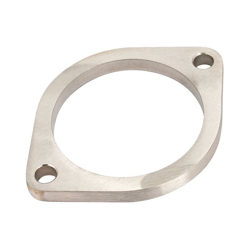 Proflow Universal 2 Bolt Exhaust Flange, 2.00 in ID, 304 Stainless Steel, 10mm Thick, Each