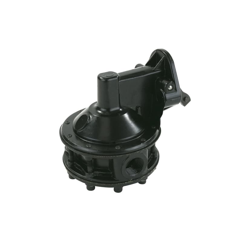 Proflow Fuel Pump Black Mechanical Race SB For Chevrolet 6 valve, 130 GPH, 12 to 16 PSI, 1/2in. NPT Inlet/Outlet, Each