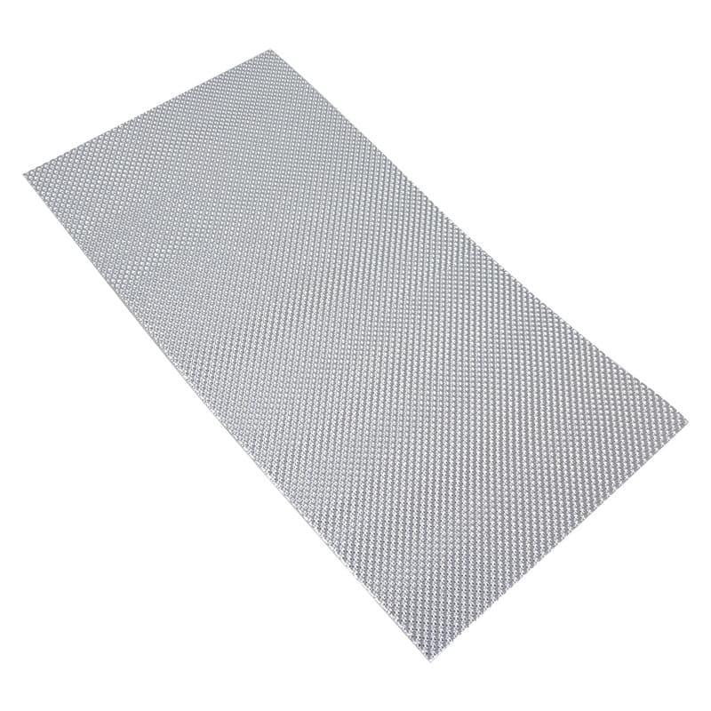 Proflow Aluminium Cool Heat Barrier, 12in. × 23in. Sound Barrier, 1, 500 C, 4.5mm Thick, Self-Adhesive