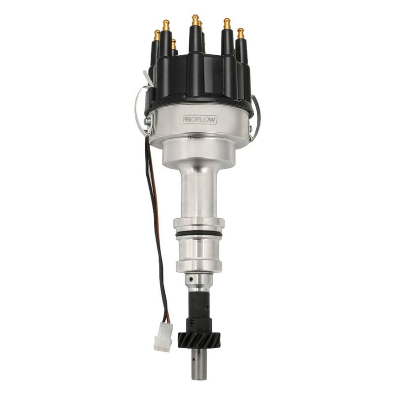 Proflow Distributor, HEI Street Series, Magnetic Pickup, Bosch Style Black Cap, For Ford 289/302 Windsor