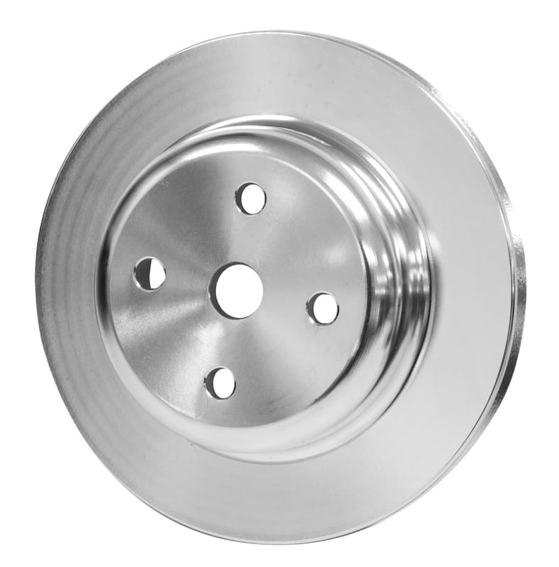 Proflow Water Pump Pulley, V-Belt, 1-Groove, Aluminium Silver, For Holden V8 253, 308 Red Motor, each