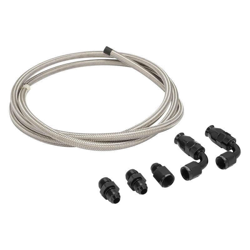 Proflow Power Steering Hose Kit, Suits Ford XA XB XC XD XE XF  Power Steering Box Inc Fittings For Male and Female 5/8'-16 Thread Pumps, Inc Hose, Kit