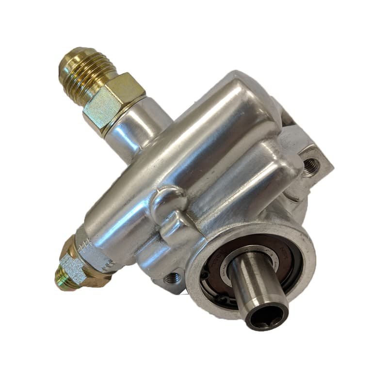 Proflow Power Steering Pump, GM Type 2, Aluminium Remote Reservoir, Polished, Universal