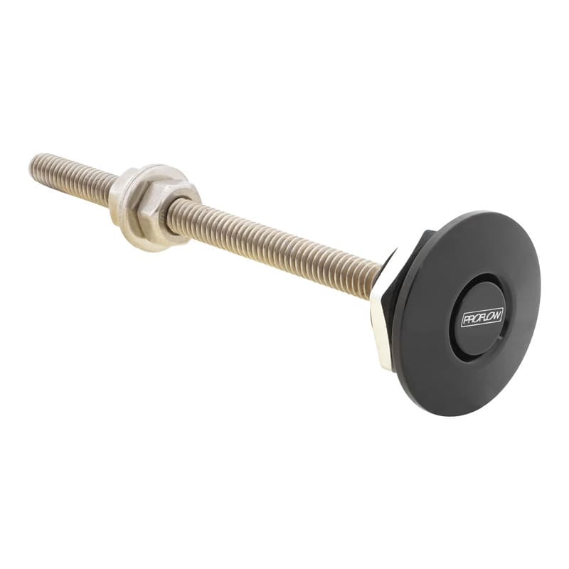 Proflow Quick Release Pro Latch, 31.5mm Fastener, Suit Carburettor / Air Cleaner Assembly, Billet Aluminium, Black, Kit