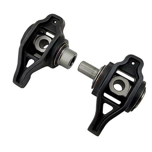 Proflow Pro Dual Rockers Shaft Design LS1, 1.7 Ratio Black 8620 Alloy Steel, M8 Socket Head Screws, Chev/Holden Commodore, Kit
