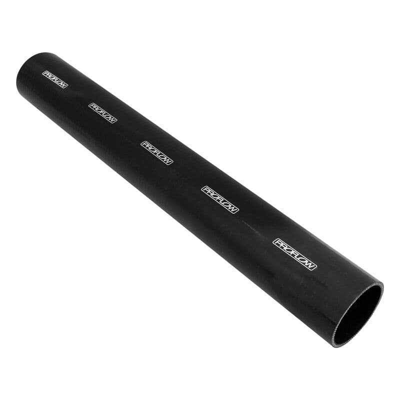 Proflow Hose Tubing Air intake, Silicone, Straight, 1.75in. Straight 2Ft Length, Black