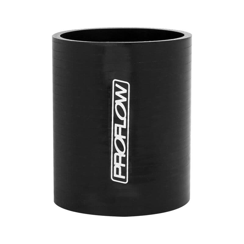 Proflow Hose Tubing Air intake, Silicone, Straight, 6.00in. Straight 3in. Length, Black