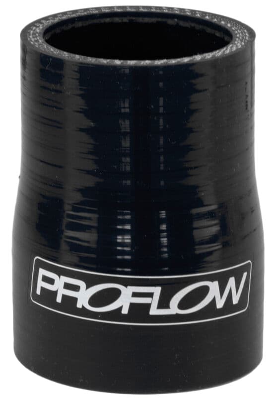 Proflow Hose Tubing Air intake, Silicone, Reducer, 1.50in. - 2.50in. Straight, Black