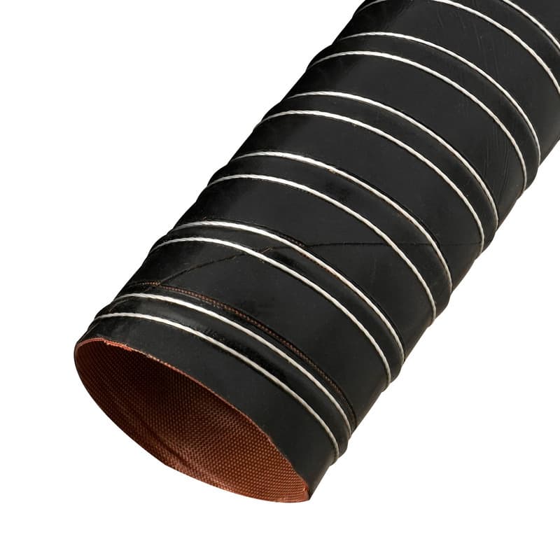 Proflow Silicone Brake Duct Hose 2.0 inch, 2 Metre Length, Black, 51mm ID, 56mm OD