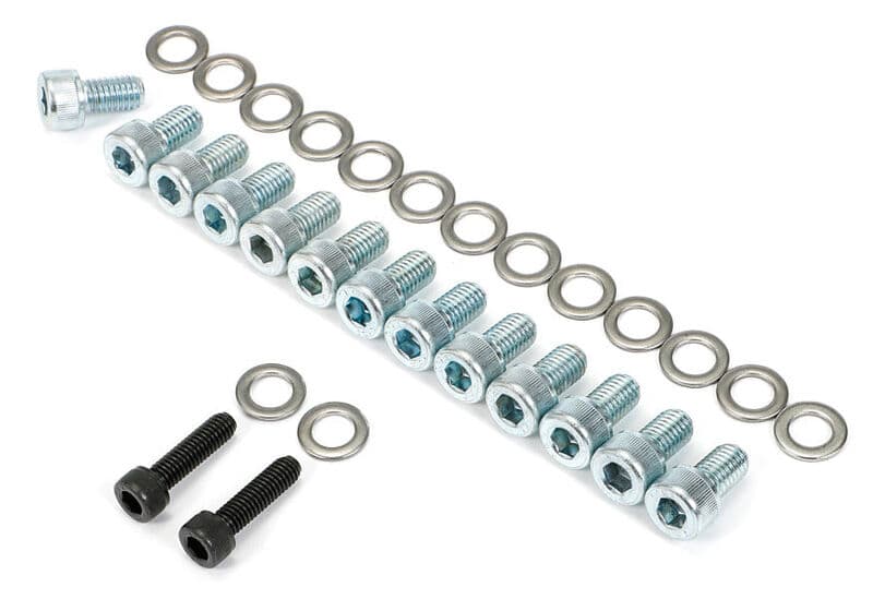 Proflow Oil Pan Bolt Kit Stainless Steel, Holden Chev GM LS Engine, Steel Oil pan, 14 Piece Set