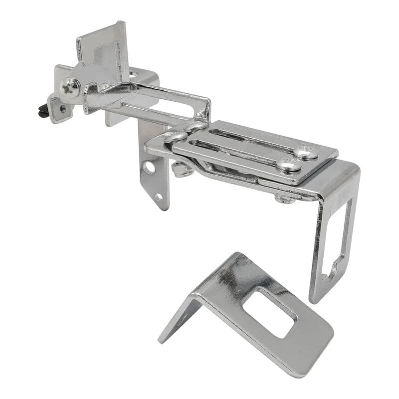 Proflow Throttle Cable Bracket Comes With Optional Adjustable Kickdown Brackets, Return Spring Provision, Dual Purpose, Universal, Chrome, Kit