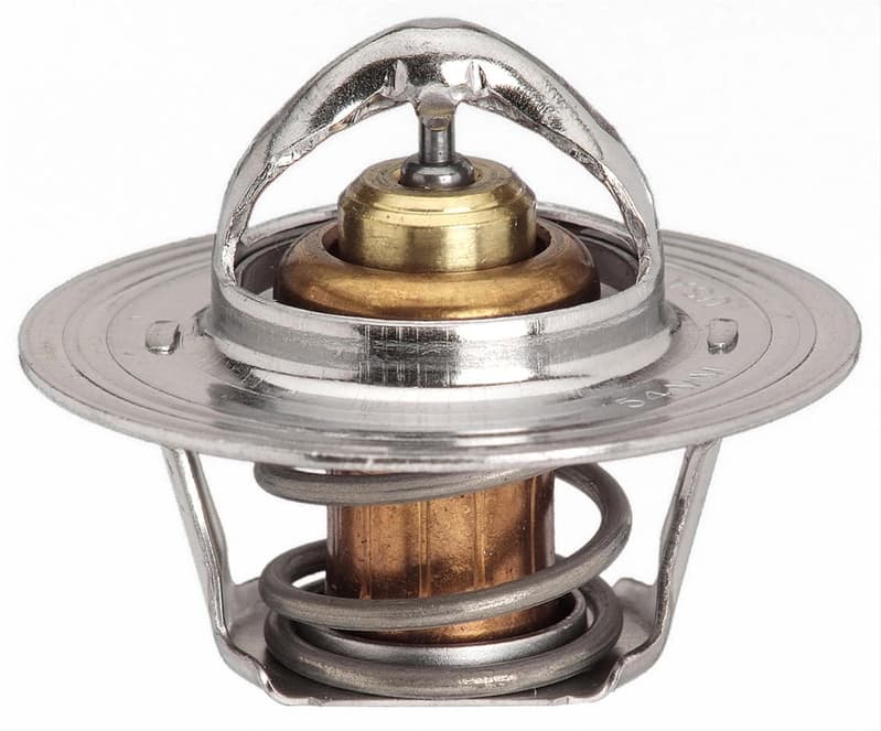 Proflow Thermostat, For Ford/Chev 160F Degree, High-Flow, Bypass Valve, Copper/Brass, Stainless Body, 54mm, Each