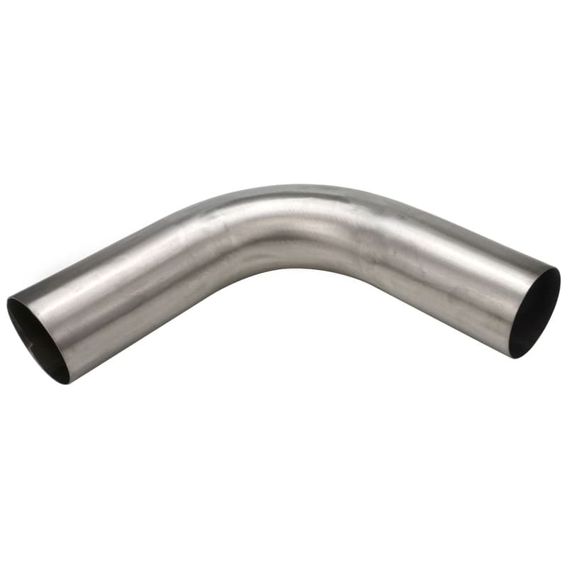 Proflow Titanium Tubing, Mandrel-Bend, 3.00 in, 1.2mm Wall, 90 Deg, 152x152mm