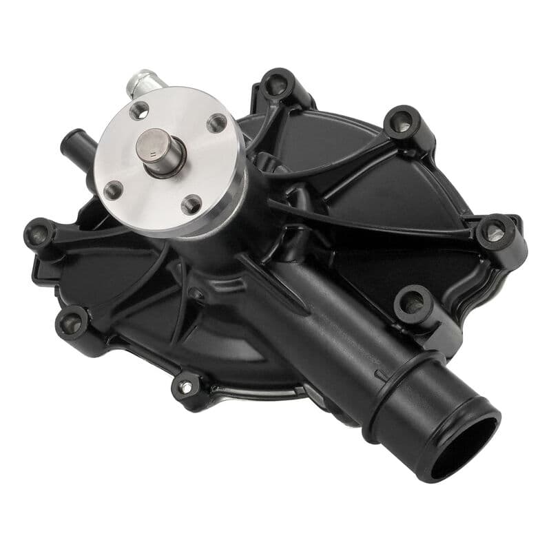 Proflow Water Pump, Aluminium Mechanical, OE Replacement, SBF Ford F100, F150, F250.5.0-5.8, 85-90, Mustang 86-93 5.0, Reverse Rotation, Black