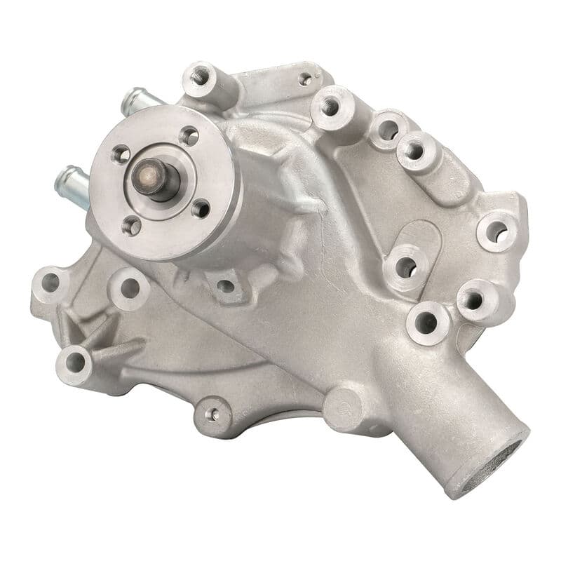 Proflow Replacement Water Pump, Cast Aluminium Ultra Cool, SB Ford 289-351 Windsor, Left Hand Inlet, Satin Finish, Each
