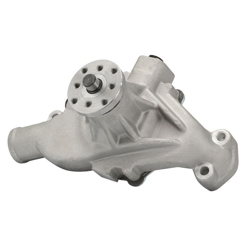 Proflow Replacement Water Pump, Cast Aluminium Ultra Cool, SB Chev, Short Style, Satin Finish, Each