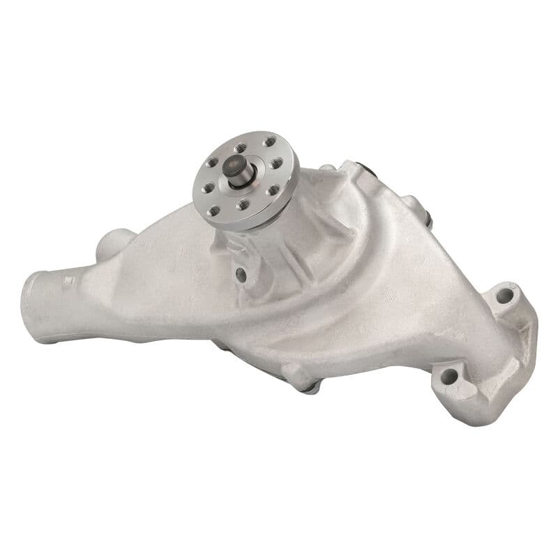 Proflow Replacement Water Pump, Cast Aluminium Ultra Cool, BB Chev, Shorty Style, Satin Finish, Each