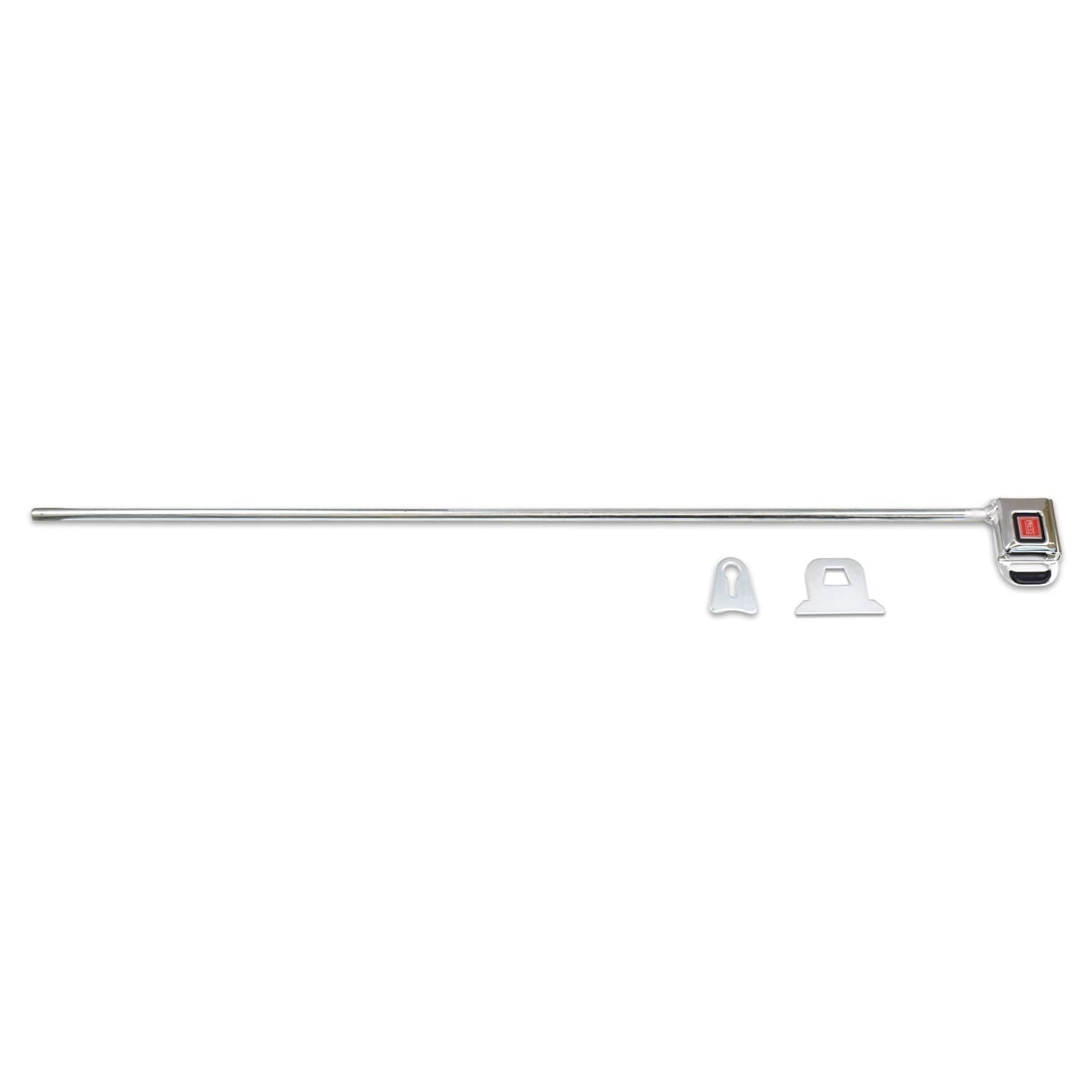 Proforce Window Net Mounting Kit, GM Button-Style, Round Bar, Steel, 27.5 in, Each