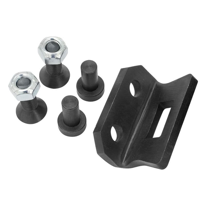 RTS OE Clutch Fork Pivot, Steel With Mounting Rivets & Bolts With Cone Nuts , For Ford V8, Suits RTS-BH001, Suits Genuine Ford Bellhousing, Kit