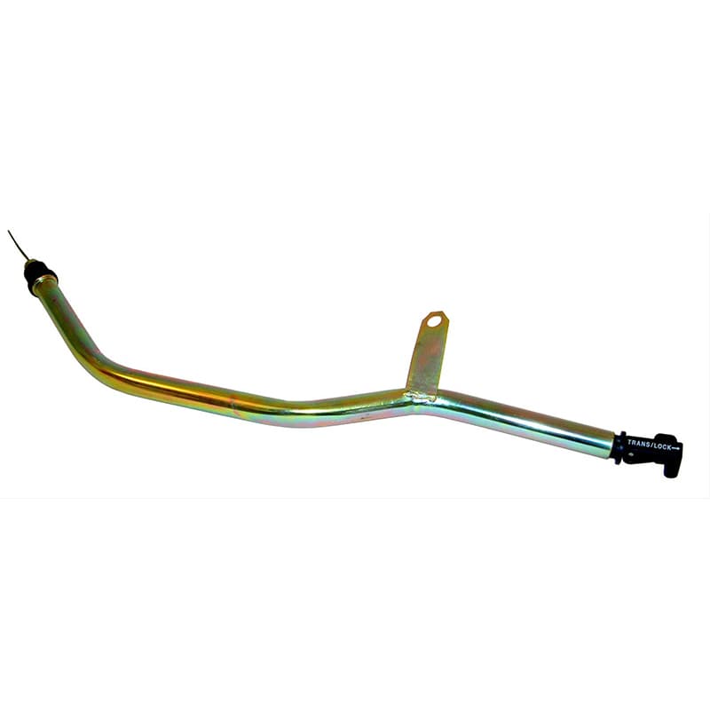 RTS Transmission Dipstick and tube ,Trick Loc ,Steel/Plastic lock, Black, BB Ford C-6 Bell housing mount, Each