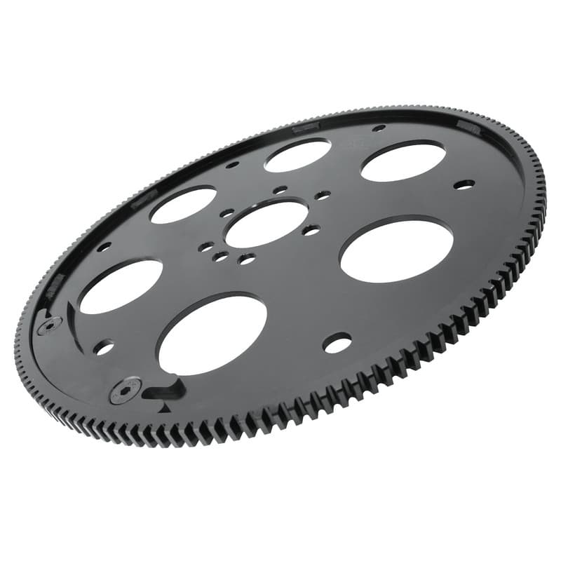 RTS Transmission Flexplate, Black Premium Series, SB & BB Chevrolet, TH350, TH400, 700R4, 168-Tooth, Internal & External Balance, Each