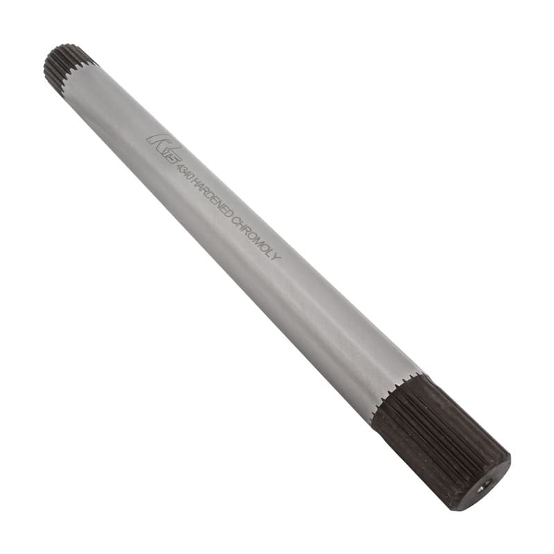 RTS Transmission Input Shaft, Forged 4340 Chromoly, Suits Ford, 26 Spline C4 C5 C9 C10, Automatic, Each